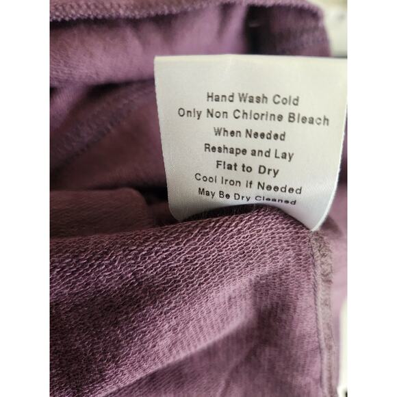 Soft Surroundings Cristobal Tunic sz XL bamboo kangaroo pocket purple cozy soft - Picture 8 of 10